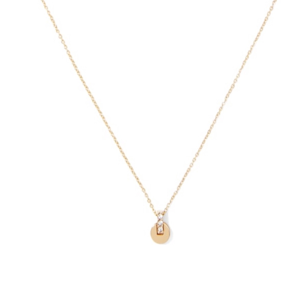 Banana Republic Disk Pendant Necklace